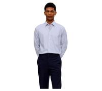 Selected Performance Slim Fit Long Sleeve Shirt Bleu S Homme
