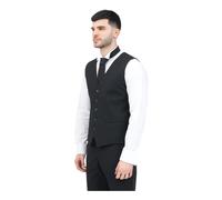 Selected Homme, Homme, Costumes, Noir, Taille: M Gilet de costume slim en mélange de viscose