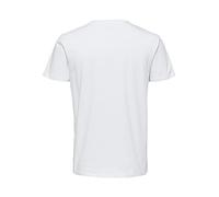 SELECTED HOMME Homme 16073457 T shirt, Blanc (Bright White), M EU