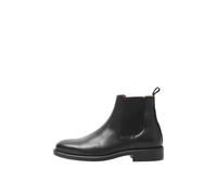 Selected Homme Homme Boot Slhjoseph Leather Chelsea Bottes Noos, Noir, 45 EU
