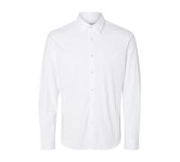 Selected Homme, Homme, Chemises, Blanc, Taille: L Chemise blanche à manches longues slim fit