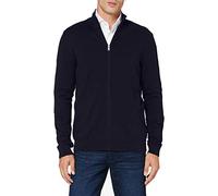 SELECTED HOMME Homme Slhberg B Noos Cardigan À Fermeture Éclair Maillot de survtement, Bleu Marine/Détails : Chiné., XXL EU