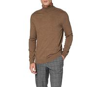 SELECTED HOMME Homme Slhberg Roll Neck B Noos Maillot de surv tement, Marron (Teck/Mélangé), M EU