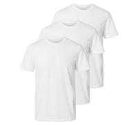 Selected Cormac Short Sleeve T-shirt 3 Units Blanc S Homme