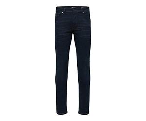 Selected Homme NOS Homme Slhslim-leon 6155 Blubl Su-st Jns W Noos Jean slim, Bleu (Blue Black Denim Blue Black Denim), 38W / 32L EU