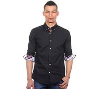SELECTED HOMME One Mix Phil Shirt ls Noos ID Chemise Business, Noir (Black), Large (Taille Fabricant