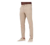 Selected Homme - Pantalon Chino Beige Slim Fit Casual - Homme - Pantalons - Beige - Taille: W36