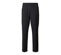 Selected Homme Pantalon SLH190-REG TAPERED LEROY PLEAT - Coupe Tapered Régulière