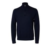 SELECTED HOMME Pull à Demi-Fermeture éclair 100% Laine mérinos Navy Blazer XL Navy Blazer XL