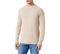SELECTED HOMME Pull en Maille Col Ras de Cou Kelp S Kelp S
