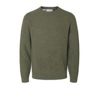 SELECTED HOMME Pull Ras du Cou 100% Coton Deep Forest L Deep Forest L