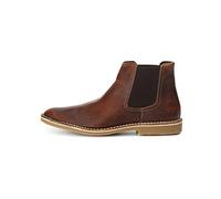 Selected Homme Sel Leon Leather Chelsea H Bottines, Marron Cognac, 46 EU