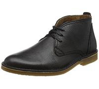 Selected Homme Shhnew Royce Leather Bottines Chaussures Bateau, Noir, 43 EU