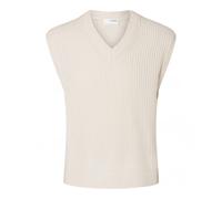 Selected Homme sl tricote detendu gilet IVORY L