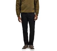 SELECTED HOMME SLH196-STRAIGHTSCOTT 24001 W Noos Jeans, Black Denim, 31/32