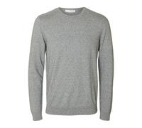 SELECTED HOMME Slhberg Crew Neck Noos Pull-Over, Gris Clair chiné, XL
