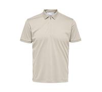 Selected Homme Slhfave Zip SS Polo Polo Homme