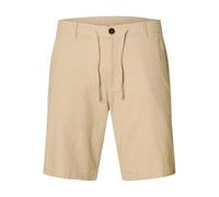 SELETED HOMME Slhregular-Brody Linen Short Noos Pantalon en Lin, Incense/détail : Mixed W. Oatmeal, XL