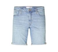 SELECTED HOMME Slhslim Alex 3404 L.b Super Shorts Noos Jean, Bleu Denim