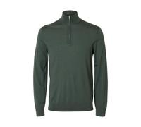 Selected Homme Slhtray Ls Knit Merino Half Zip Noos Pull-Over Homme (Lot de 1)