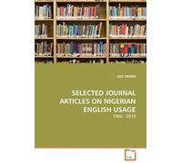 Selected Journal Articles On Nigerian English Usage