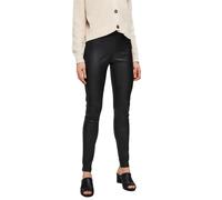 Selected – Leggings Sylvia en cuir stretch – Noir Taille 40 Femme