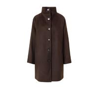 SELECTED Manteau mi-saison 'SLFVINNI' brun foncé, Taille XXL