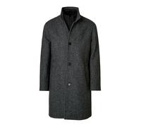 SELECTED Manteau mi-saison 'SLHRainar' noir / blanc, Taille S