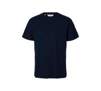 SELECTED MEN Slhadam Linen Blend SS Tee Noos Homme