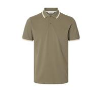 Selected Atlas Sport Slim Fit Short Sleeve Polo Vert M Homme