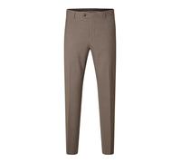 SELECTED Pantalon à pince 'SLH-Theo' brun foncé, Taille 52