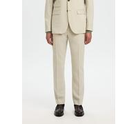 SELECTED Pantalon à pince 'SLHOasis' blanc, Taille 46