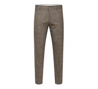 SELECTED Pantalon à pince 'SLHOasis' taupe, Taille 102