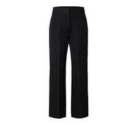 SELECTED Pantalon à plis 'Eli-Rita' noir / argent, Taille 38