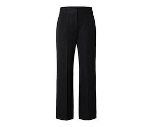 SELECTED Pantalon à plis 'Eli-Rita' noir / argent, Taille 38
