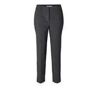 SELECTED Pantalon à plis 'Rita-Ria' gris foncé, Taille 34