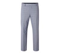 SELECTED Pantalon à plis 'RYDE' bleu marine / bleu fumé, Taille 60