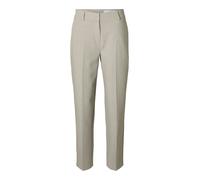 SELECTED Pantalon à plis 'SLFRit-Ria' greige, Taille 42