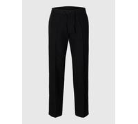 SELECTED Pantalon à plis 'SLH196-Leroy' noir, Taille 44