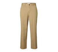 SELECTED Pantalon à plis 'SLH220-Atlas' cappuccino, Taille 48-50
