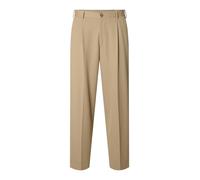 SELECTED Pantalon à plis 'SLH220' greige, Taille 52-54