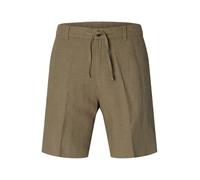 SELECTED Pantalon à plis 'SLHLEROY' olive, Taille 46