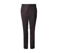 SELECTED Pantalon à plis 'SLHNeil' brun foncé, Taille 56