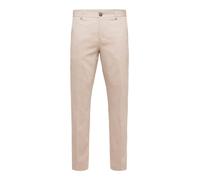 SELECTED Pantalon à plis 'SNHNeil' beige chiné, Taille 102