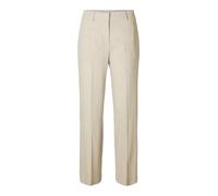 SELECTED Pantalon à plis 'TANIA-RITA' beige / beige chiné, Taille 42