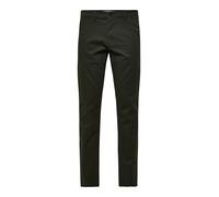 SELECTED Pantalon chino 'New Miles' sapin, Taille 36