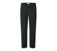 SELECTED Pantalon chino 'SLH175-MILES' vert foncé, Taille 30