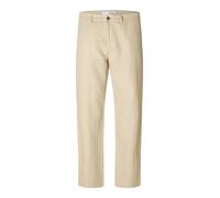 SELECTED Pantalon chino 'SLHMILES SUN' crème, Taille 30
