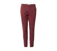 SELECTED Pantalon chino 'SLHNEW MILES FLEX' rouge rouille, Taille 50