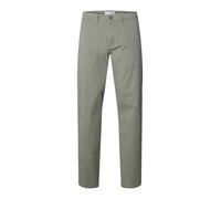 SELECTED Pantalon chino 'SLHNew Miles' gris fumé, Taille 33